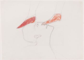 'Zonder titel' by Mimmo Paladino