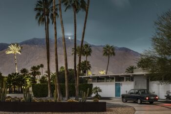 Breezebrick Palms Bimmer - Midnight Modern by Tom Blachford