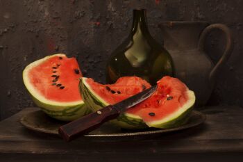 Water Melon by Mos Merab Samii