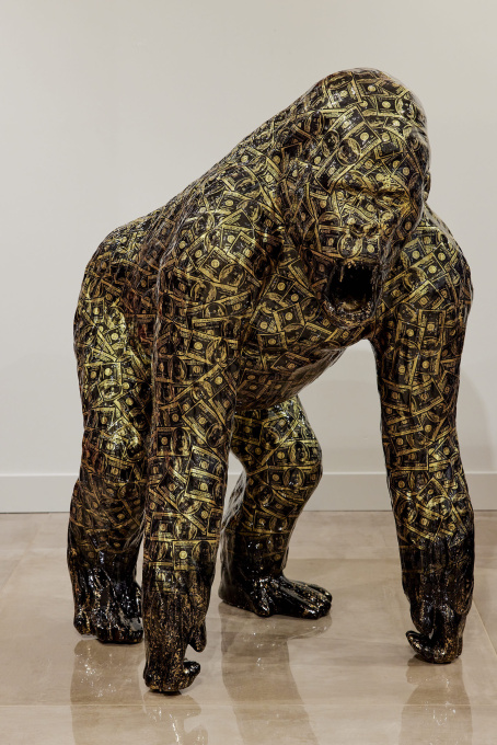 Black Gorilla Business by Ghost Art