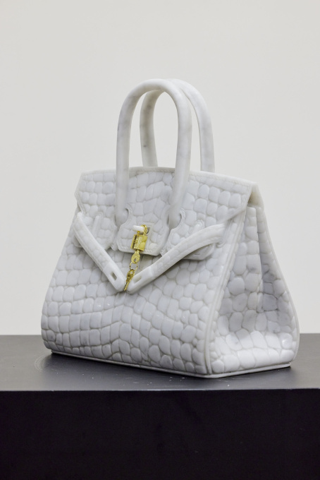 Croco Marble Bag by Phantom Art