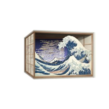 Vague en boîte (3/8) by Patrick Rubinstein