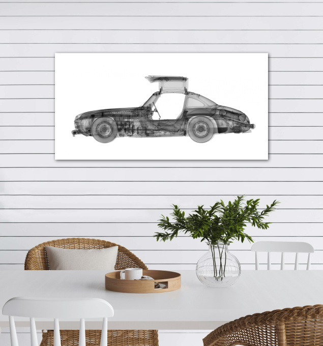 1955 Mercedes 300SL Gull-Wing (Edition of 25) by Nick Veasey