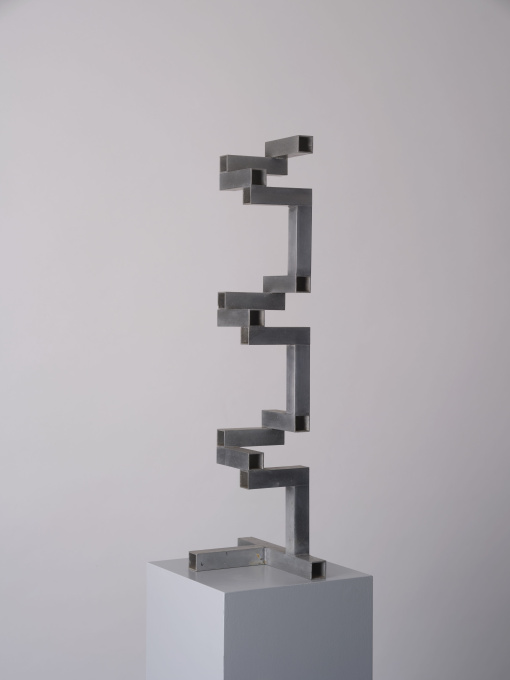 Untitled (geometric Totem #01) by Theodor Schokker