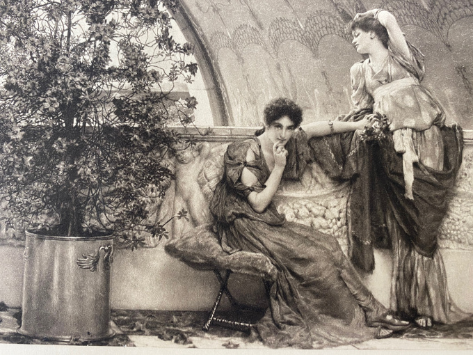 Unconscious Rivals by Lawrence Alma-Tadema