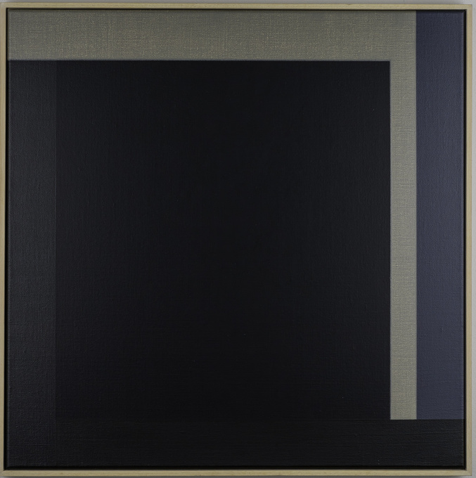 “Painting no. 7”, 2000 – oil on linnen, framed by Geert van Fastenhout