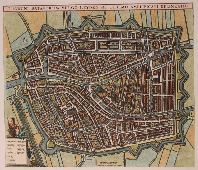 Leiden by Covens and Mortier
