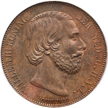 2 1/2 gulden William III PCGS MS 62 by Unknown artist