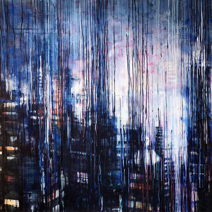 Megalopolis Lights by Ekaterina Smirnova