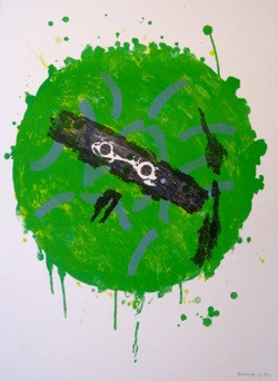 'Groene zon’ by Jef Diederen