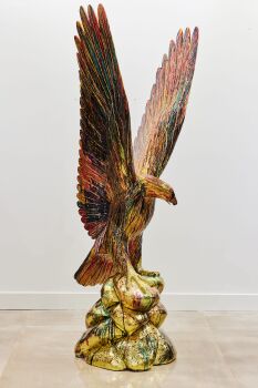Abstract Eagle by Ghost Art