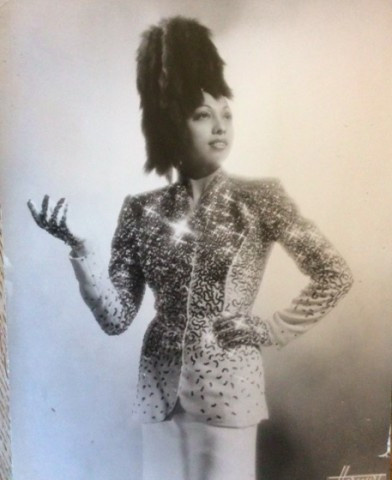 A very rare photo of Josephine Baker by Studio Harcourt