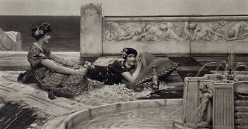 Love in Idleness by Lawrence Alma-Tadema