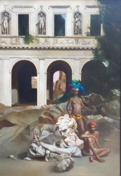 Rovine con orientado by Giovanni Tommasi Ferroni