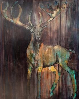 Deer by Wendy Alblas