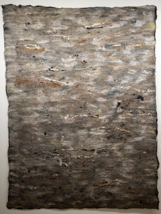 Grey Pointillism by Claudy Jongstra