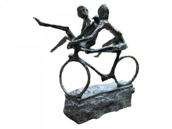 Fietsspel by Jits Bakker