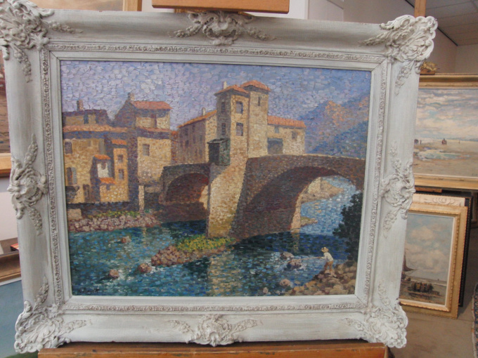 Zomer aan de rivier by Emile Ancelet