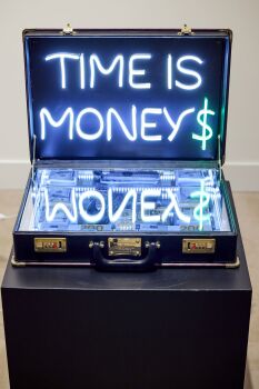 Time is Money Box by Phantom Art