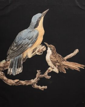 Eight drawings of birds by Unknown artist