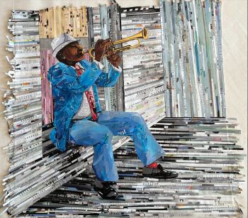 Th Blues Rehearsal by Jibril Linjoum Achu