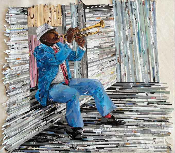 Th Blues Rehearsal by Jibril Linjoum Achu