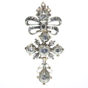 High quality Baroque diamond cross by Unbekannter Künstler