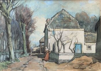 White farm by Bernard Schregel
