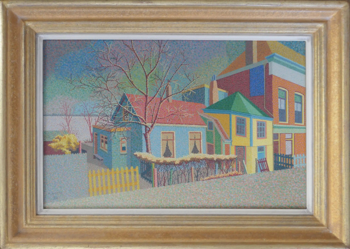 Huizen aan de Honingerdijk te Rotterdam by Cees Witters