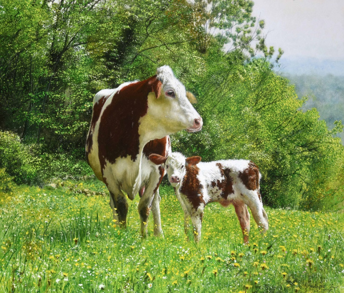 Ode aan de lente by Walter Elst