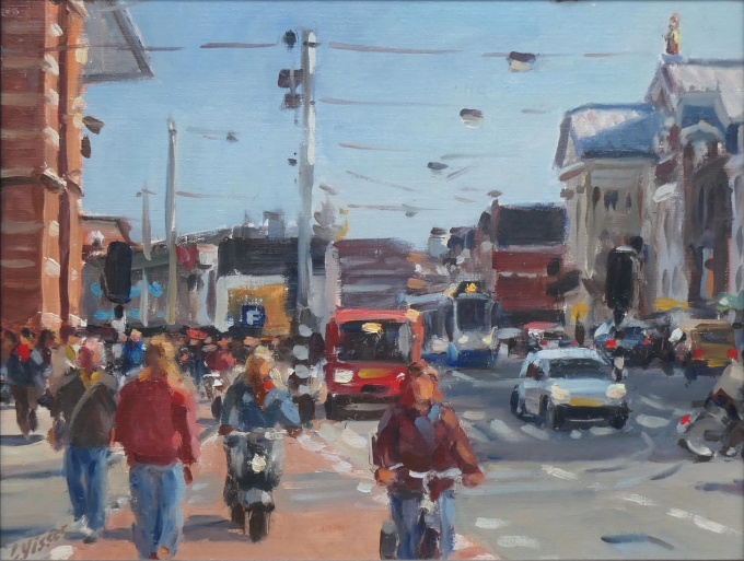 Amsterdam van Baerlestraat by Louis Visser