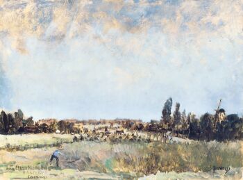 Landscape by Albert Saverys