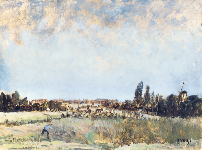 Landscape by Albert Saverys