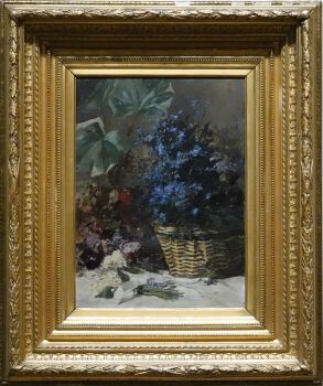 Bloemstilleven by Carel Nicolaas Storm van 's Gravesande