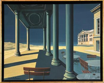 SOLD. The Terrace by Joop Polder