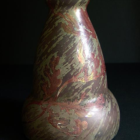 Ceramic vase art nouveau by Keller & Guerin