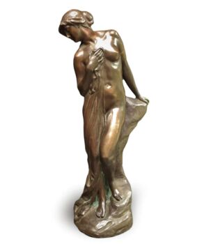 Bathing woman by Max Valentin