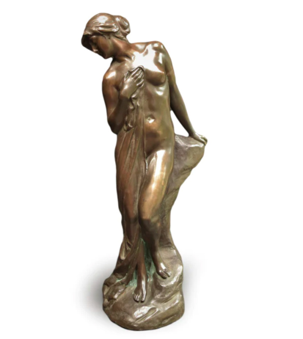 Bathing woman by Max Valentin