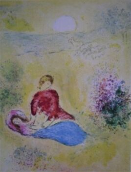 The little Swallow by Marc Chagall