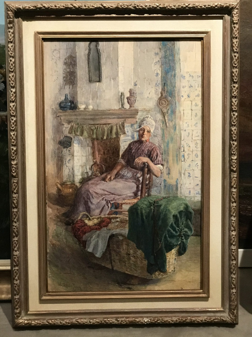 Domestic scene by William Rainey