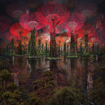 Avatar Ttrees - Limited edition of 8  by Jean-François Rauzier