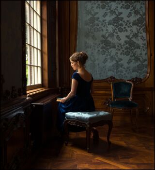 Feeling Blue by MARIE JEANNE VAN HÖVELL