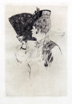 Manette Salomon or Parisine by Felicien Rops