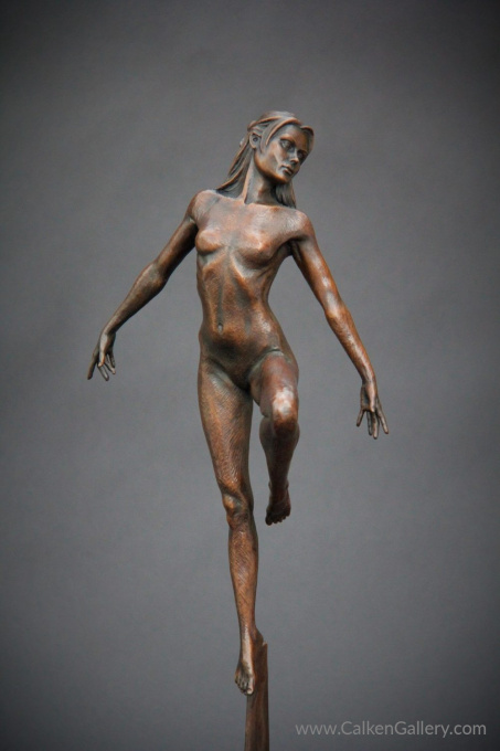 Solstice Sketch in Bronze by Michael James Talbot