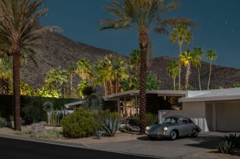 356 at Ceres (Engine Running) - Midnight Modern by Tom Blachford