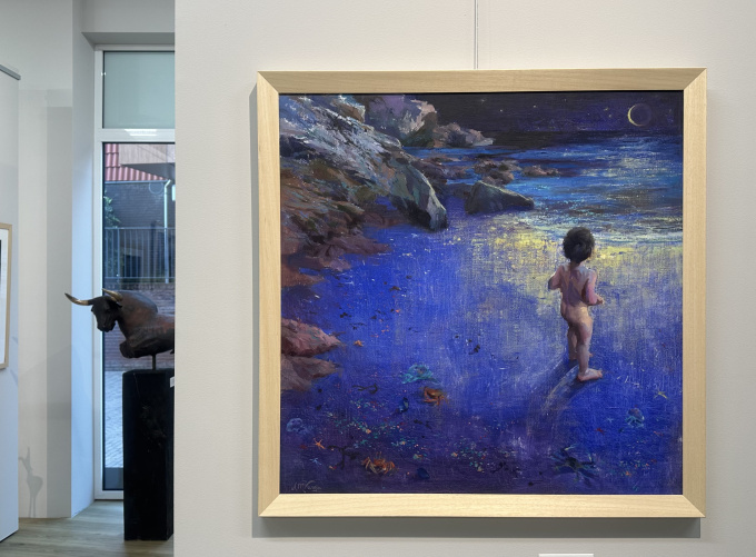 Rocks in the night by Anna Maria Vargiu