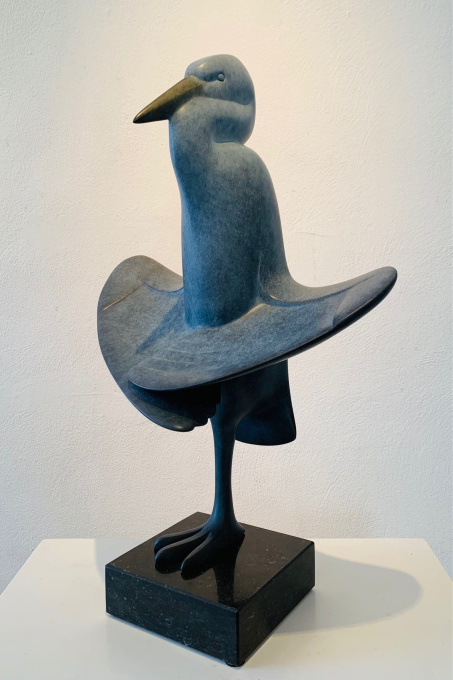 Reiger in de zon - In Stock  by Evert den Hartog