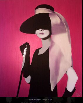 Audrey Hepburn Tiffany's Classic no. Two. by Hayo Sol