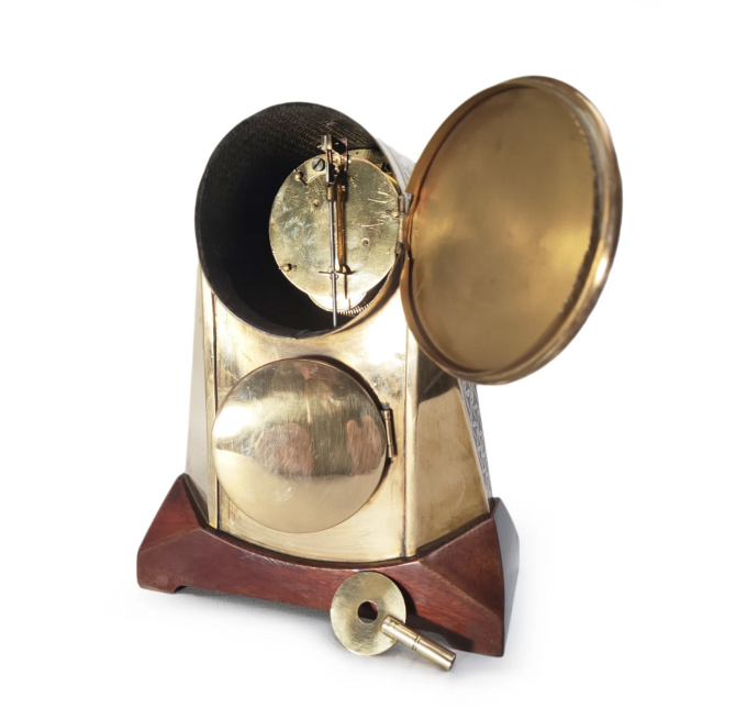 Czech cubist clock by Artêl