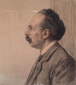 Portret van W.G. van Nouhuys by Hendrik J. Haverman